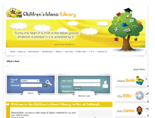 Tablet Screenshot of childrensislamiclibrary.com